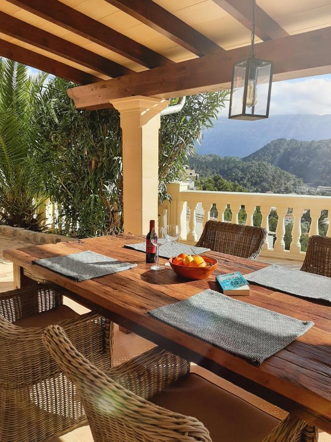 Appartamento Casa Sol With Private Terrace, Garden, Pool, Beautiful View Puerto de Sóller Esterno foto