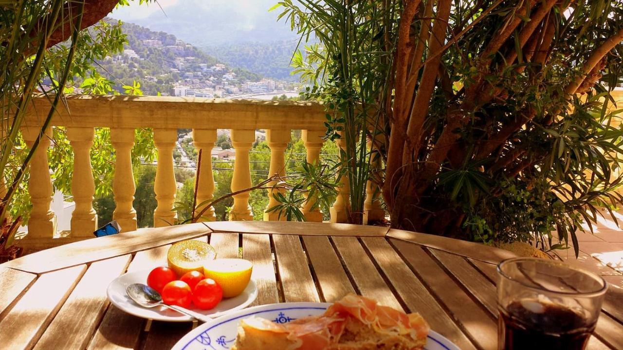 Appartamento Casa Sol With Private Terrace, Garden, Pool, Beautiful View Puerto de Sóller Esterno foto